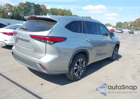 2021 Toyota Highlander Xle из США, поврежденный, VIN 5TDGZRAH0MS522675